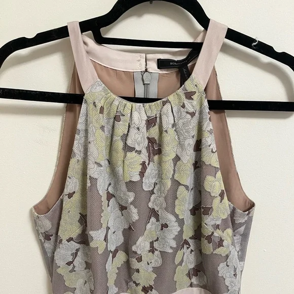 NEW BCBG Cailyn Floral Mini Dress, Size 4 - Picture 5 of 15